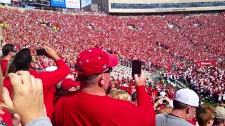 Jump Around Wisconsin vs Miami Ohio [upl. by Eceinej]