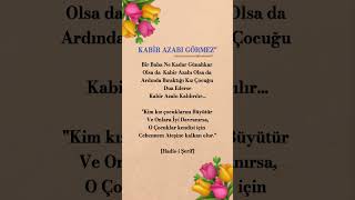 Baba Kabir Azabı Görmezquot güzelsözler hadis [upl. by Areek132]