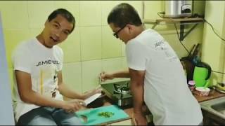 Cooking with M Paoneo Haokip  Egg Pakora recipe Jamie pedia special [upl. by Ahsieat]