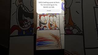 FM SMG4 DS SMG3 Yelled At Mario amp Meggy Or they will Fired for the Bombs amp Cafe [upl. by Earised700]