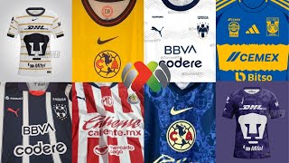 TODOS los JERSEYS de la LIGA MX 20242025 [upl. by Annauqaj]