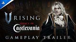 V Rising  Legacy of Castlevania Gameplay Trailer  PS5 Games [upl. by Nauht]