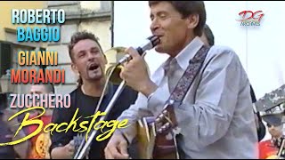 ROBERTO BAGGIO  GIANNI MORANDI  ZUCCHERO BACKSTAGE [upl. by Ydurt705]