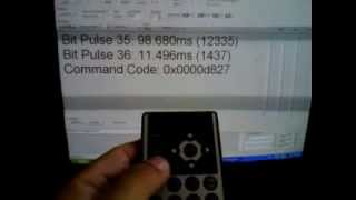 IR Remote Control Reader and Decoder all Button [upl. by Suiradal546]