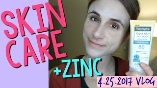 VLOG SKIN CARE NEUTROGENA ZINC HYDROBOOST GLYTONE 💊 [upl. by Ogren]