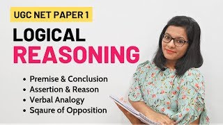 NTA UGC NET Paper 1 Logical Reasoning Crash Course [upl. by Wilhelmina]