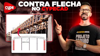 COMO APLICAR CONTRA FLECHA NO CYPECAD [upl. by Moclam]