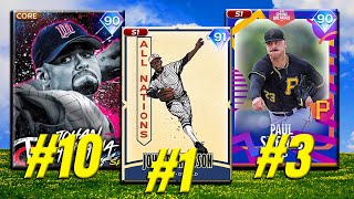 Ranking The BEST STARTING PITCHERS in MLB THE SHOW 24 DAY 1 [upl. by Dyane591]