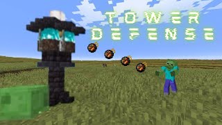 Defense Tower Minecraft  Defend Your House from Mobs [upl. by Lapointe780]