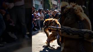 The dog barked continuously but everyone just stood and watched animals [upl. by Mira]