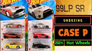 Unboxing  Hot Wheels 2024 Case P [upl. by Anelac]