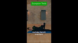 StepbyStep Scorpion Twist  Yoga Pose Tutorial [upl. by Nester604]