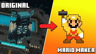 I Created The Warden In Mario Maker [upl. by Staffan]