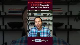 Want to retain top millennial and Gen X talent Give them a voice 💼✨ Leadership TalentRetention [upl. by Kahlil]