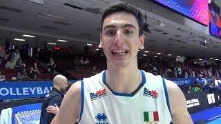 VNL M  Alessandro Michieletto nel post Italia  USA 30 [upl. by Larochelle]