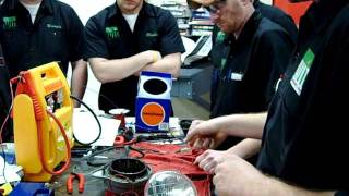 Suzuki MTM stator insulation check with a headlight  charging system test [upl. by Hasan]