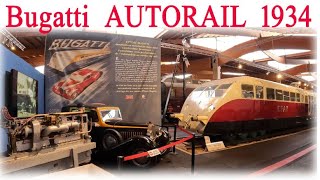 Bugatti Autorail 1934  the fastes train in the 1930s [upl. by Dosh248]