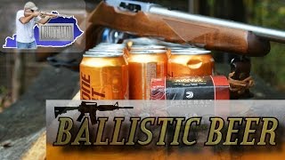 Beer Ballistics 2 22LR hollow point [upl. by Hijoung193]