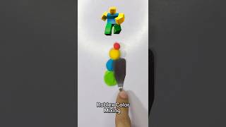 Roblox Character  Color Mixing  satisfying shorts colors [upl. by Ahsinar]