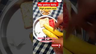 MP Police daily high protein meal mppolice motivation protein trending shortvideo viralvideo [upl. by Crim]