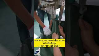 SDW900 Hot air welder machine for PVC inflatables curved seam welding [upl. by Aivun]