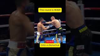 Ortiz vs Bohachuk boxing bohachuk knockdown war vergilortiz [upl. by Timrek684]