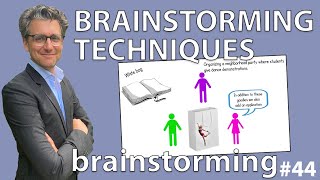 Brainstorm Techniques  Brainstorming 44 [upl. by Shirl]