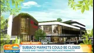 Subiaco Markets  Today Perth News [upl. by Esinal]