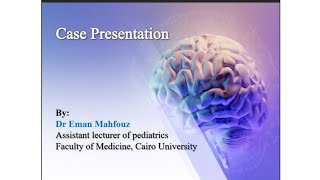 Case Presentation Dr Eman Mahfouz Prof Marian Yousry Grand Round October 2024 [upl. by Liartnod]