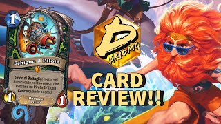 PATCHES E TORNATO CARD REVIEW PERIGLIO HEARTHSTONE ITA [upl. by Adnamas]