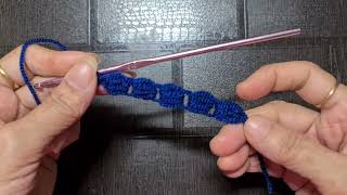 Crochet stitch pattern for beginners [upl. by Pirozzo579]