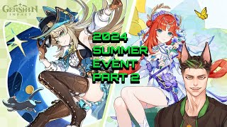 This became super serious  Summer Event PT 2  Genshin Impact PT 16 [upl. by Erdnassac]