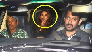 Salman Khan amp Girlfriend Iulia Vantur Attend Brother Sohails Wife Seema Khans Party [upl. by Tildi334]