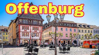 Offenburg Germany 🇩🇪 Walking tour 4k video [upl. by Haelat500]