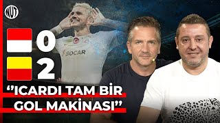 Antalyaspor 0  2 Galatasaray Maç Sonu  Nihat Kahveci Nebil Evren  Gol Makinası [upl. by Maje403]