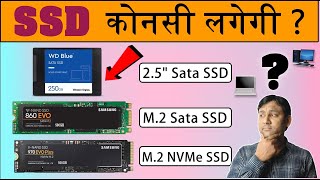 Sata M2 NVMe SSD Which one is for you  How to Buy Right SSD [upl. by Ahsart]