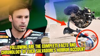 Here are the complete facts and chronology of Luca Salvadoris departure after the horror accident [upl. by Hortensia]