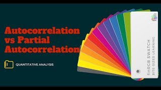 Autocorrelations vs Partial Autocorrelations FRM Part 1 Book 2 Quantitative Analysis [upl. by Wolfgang]