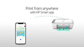 HP DeskJet 2700 Series Easy printing with the Ink Advantage [upl. by Huskamp]