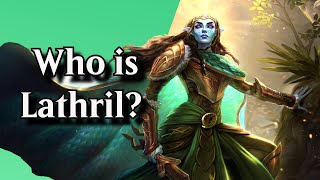 Who is Lathril  MTG Lore [upl. by Enelec]