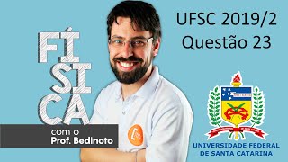 UFSC 20192 Questão 23  Física [upl. by Coreen]