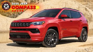 2024 JEEP COMPASS Navigating the Future of SUV Comfort and Agility [upl. by Zasuwa]