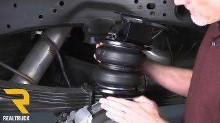 How to Install Air Lift LoadLifter Air Bag Kits on a 2017 Silverado 2500 HD [upl. by Key719]