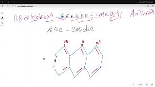 ANTHRAQUINONE GLYCOSIDES [upl. by Nela]