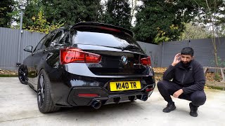 NEW EXHAUST for my Stage 3 BMW M140i [upl. by Dayle488]