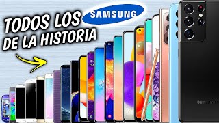 🔥TODOS LOS CELULARES SAMSUNG DE LA HISTORIA [upl. by Zucker]