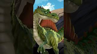 DINO FIGHT GIGANTO vs SPINO  Watch the Full Episode  Gigantosaurus gigantosaurus dinorex [upl. by Yenrab]