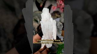 Natural Scolecite Cluster Stone  Calming amp Healing Energy [upl. by Musetta]