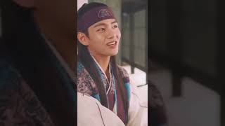 Taehyung in Hwarang 🥰🥰 bts kimtaehyung btsarmy btsshorts btsv kpop btsvcute [upl. by Ladin]