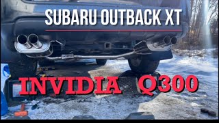 Installing Invidia Q300 on Subaru Outback🤔 [upl. by Ramey]